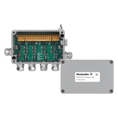 Weidmüller FBCON PA CG 4WAY LIMITER 2624380000 Verteilerbaustein PROFIBUS-PA Standardverteiler mit Strombegrenzung 1St.