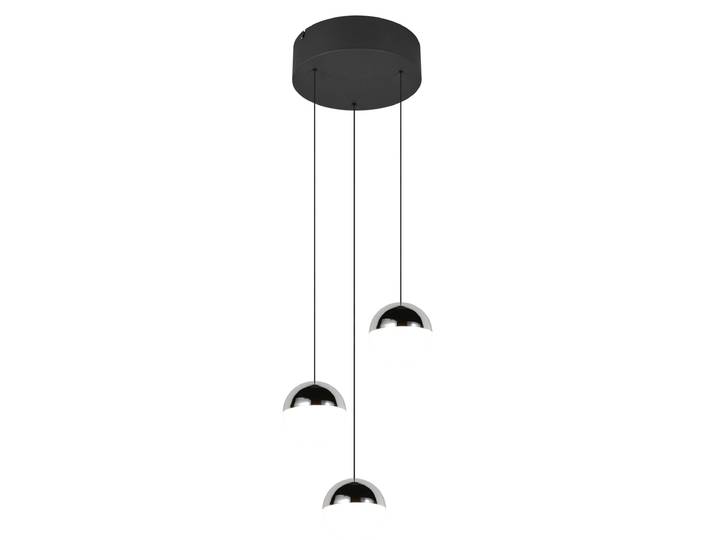 Reality Leuchten Pendelleuchte LED SANTA DH 25x150 cm silber