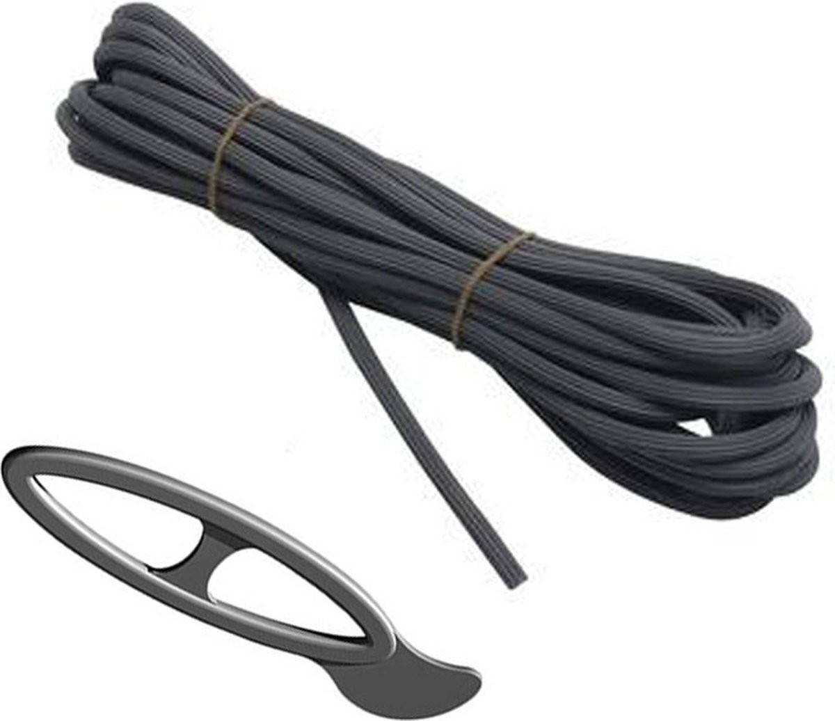 Horrenbouw Dik inrolpees hor voor inrolsystemen, 6,2 mm dik, inclusief inroller