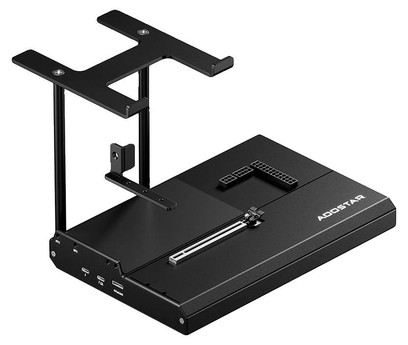 eGPU-Dock, Oculink-Schnittstelle, Dual Thunderbolt 5-Ports, integrierte DC-Stromschnittstelle, AOOSTAR EG02