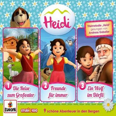Heidi 3er-Box (Folgen 01-03) - Sarah Blendin,Jan Ullmann, Audio, 4066338222893