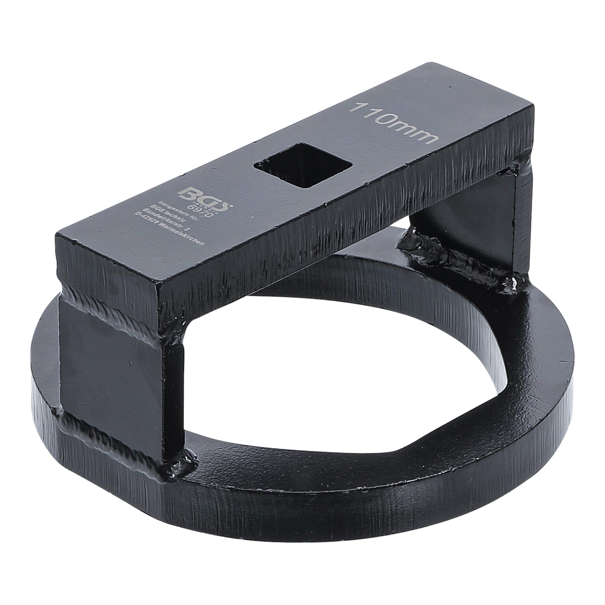 BGS Achsmuttern-/Radkapsel-Schlüssel für BPW-Achsen SW 110 mm ; BGS technic (6970)