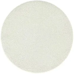 como Webteppich   ¦ creme ¦ Synthetische Fasern Ø: 80.0
