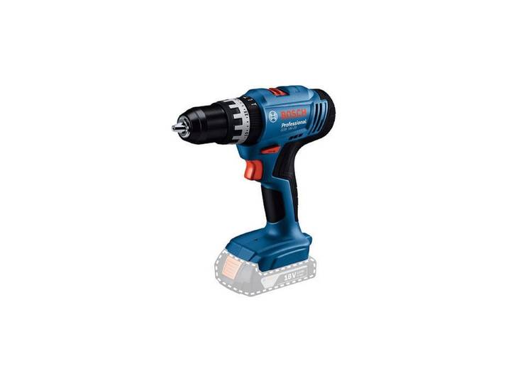 Akku-Schlagbohrschrauber BOSCH PROFESSIONAL GSB 18 V-25 , blau, B:73mm H:211mm L:207mm, Bohrmaschinen, Akku-Schlagbohrschrauber, Mit 2 Akkus und 1 Ladegerät