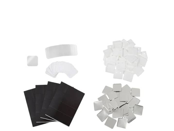 Badge Making Kit 50/100 stücke 50 * 50mm Für Platz Metall Abzeichen Pin Taste Kühlschrank Magnet DIY Herstellung Für Button Maker maschine Button Press Maschine(50Pcs Fridge magnet)