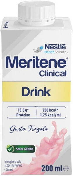 Nestle' Meritene Clinical Gusto Fragola Da 200ml