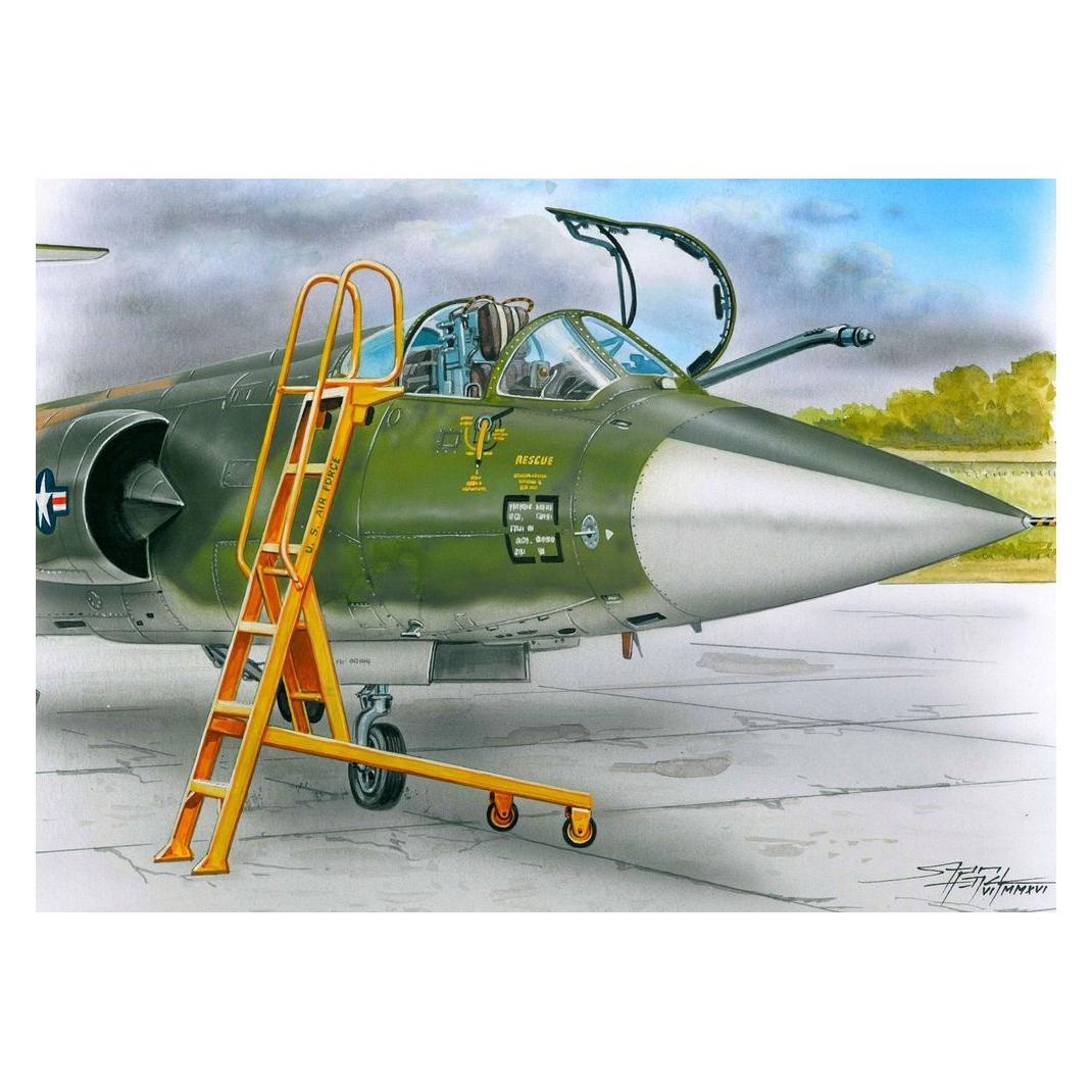 Plus Model Ladder for F-104 (AL4061)