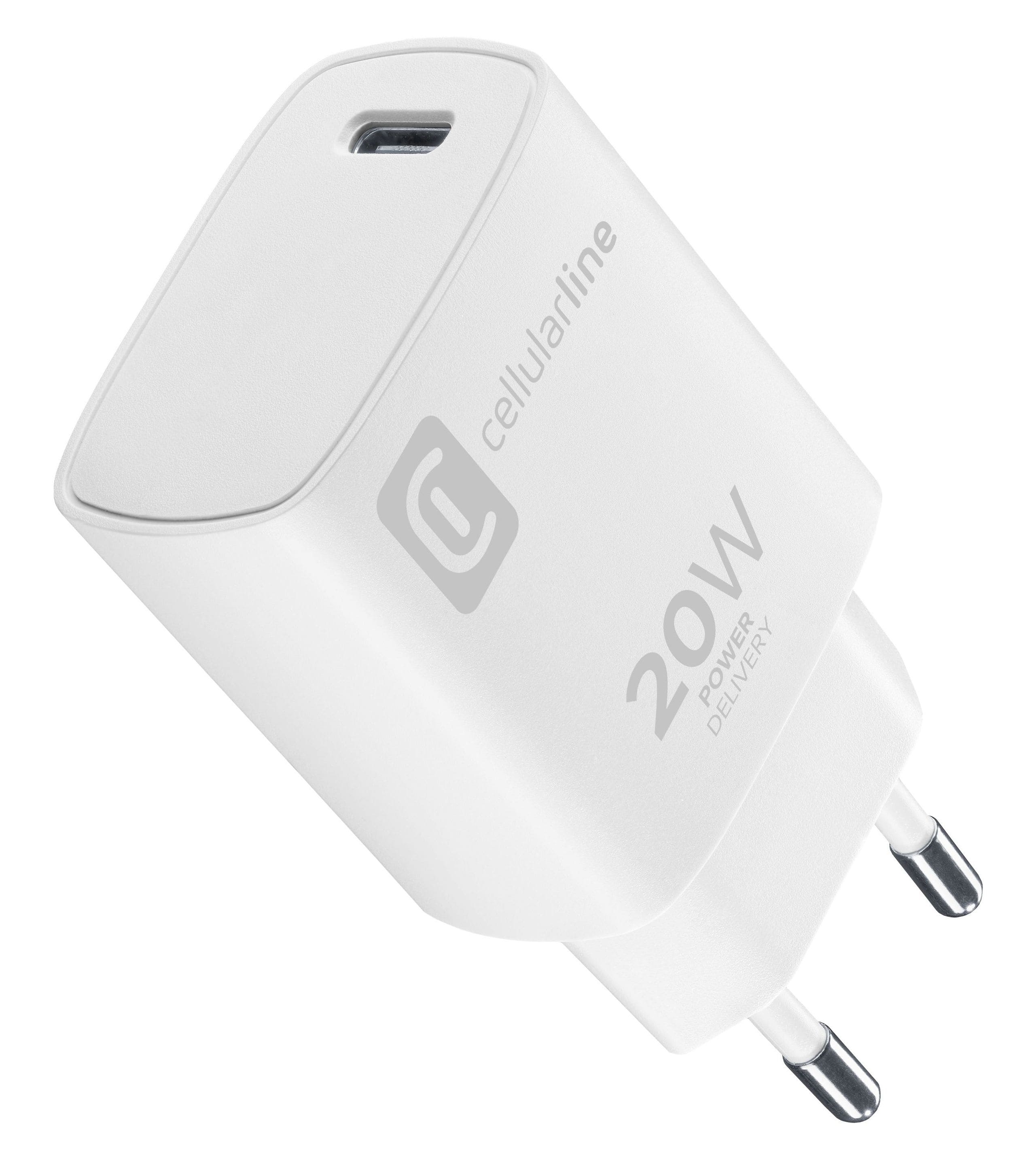 Cellular Line APPLE MAINS CHARGER 20W SMALL WHITE