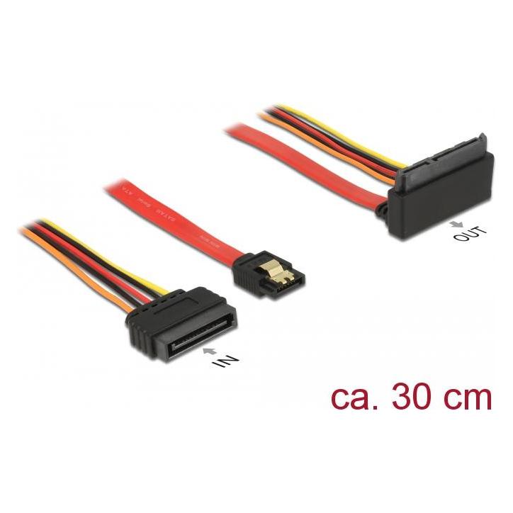 Delock SATA-Kabel Serial ATA 150/300/600 (30 cm, SATA) (85515)