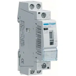 Hager Installationsrelais 16A 2S+2Ö 230V ERC418, Relais