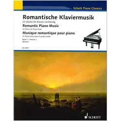 Schott Piano Classics - Romantische Klaviermusik, 23 Stücke für Klavier vierhänd... - Notenbuch
