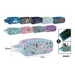 Sampack Piórnik trzykomorowy z uchwytem MIX (63883047)