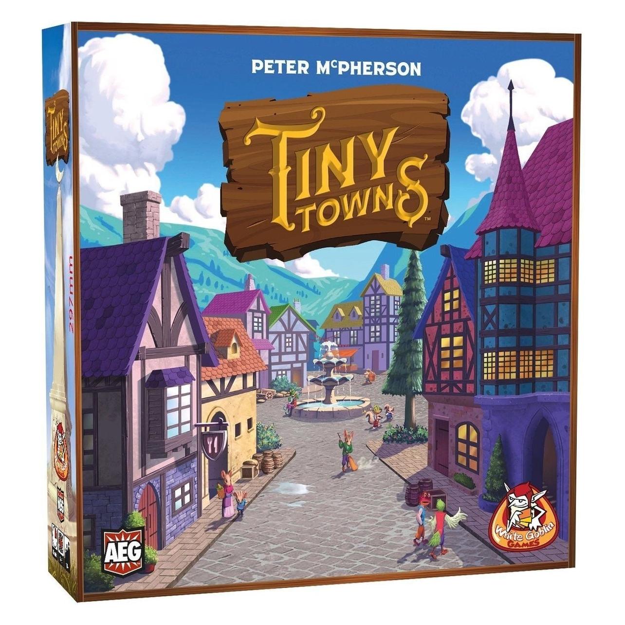 White Goblin Tiny Towns (FR) (Niederländisch, 1 - 6 Spieler) (WGG1955)