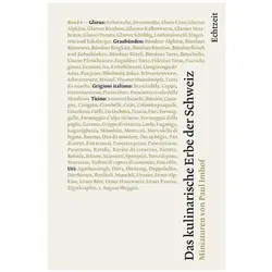 Das kulinarische Erbe der Schweiz, Sachbücher von Paul Imhof