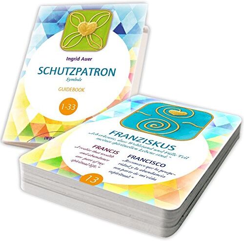 Energ. Kartenset Schutzpatron-Symbole mit Guidebook (DEUTSCH) - Preis vom 11.10.2026 15:43:13 h