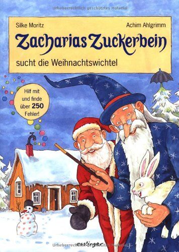 Silke Moritz - Zacharias Zuckerbein sucht die Weihnachtswichtel - Preis vom 14.10.2026 23:07:16 h