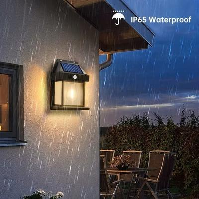 Uplift Essentials Solar House Shaped Outdoor Wall Light Solar House Shaped Outdoor Wall Light