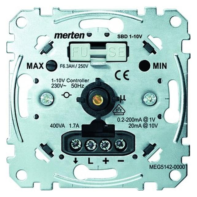 Merten Elektronik- MEG5142-0000 Potentiometer Einsatz 1-10V (MEG5142-0000)