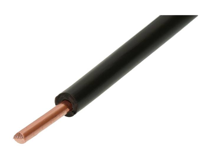 Max Hauri AG T-Draht H07V-U2.5 100m schwarz