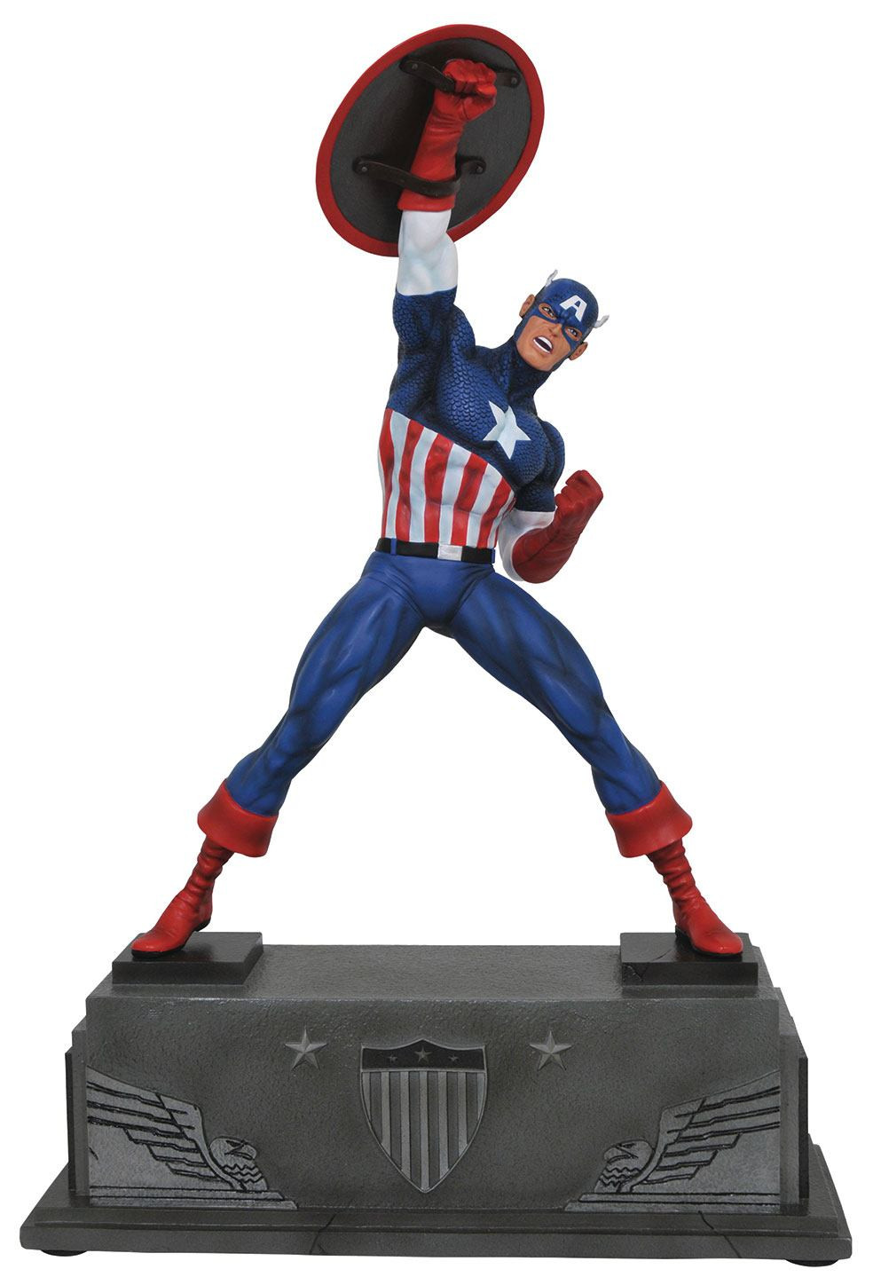 Diamond Select Marvel Captain America Premier Collection Figuur, 30 cm