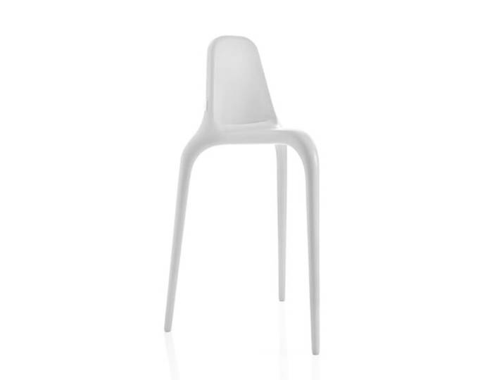 ALMA DESIGN set de 2 tabourets Nonò (Blanc - Polypropylène)
