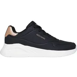SKECHERS Damen Lifestyle-Sch. nieder Da UNO LITE-SHIMMER ALONG, Größe 37 in Schwarz Schwarz