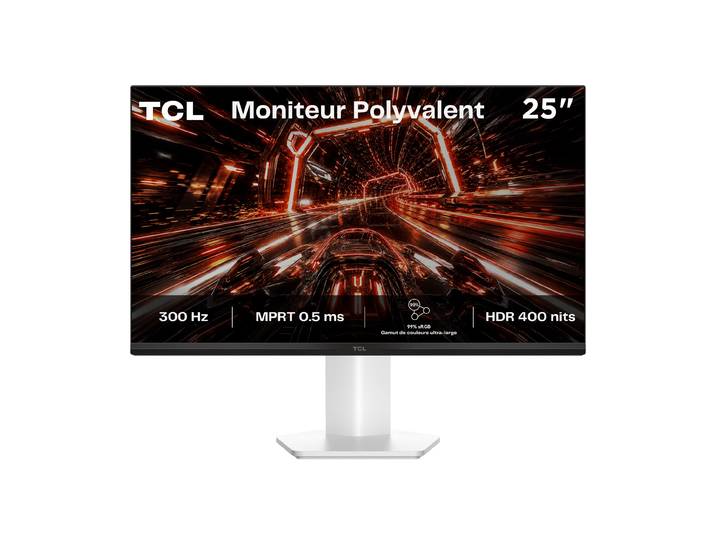 Moniteur IPS 25 (62 cm) Full HD - 300 Hz - 25P1AD TCL