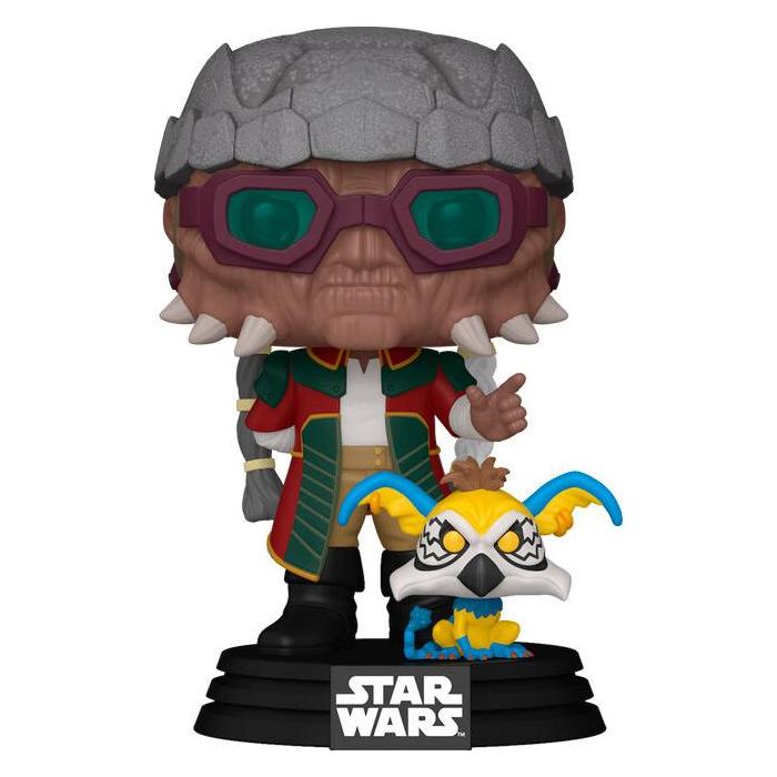 Funko Star Wars POP! Vinyl Wackelkopf-Figur Hondo and Pikk 9 cm (63644)