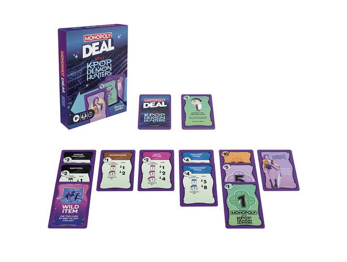 MONOPOLY DEAL KPOP DEMON HUNTERS