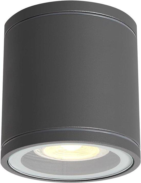 Ronde GU10 LED Plafondlamp voor Slaapkamer, Woonkamer, Keuken of Badkamer - Warm Wit 3000K