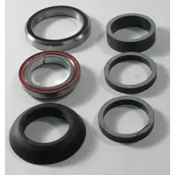 Specialized Steuersatz komplett 1-1/8" / 1-3/8", integriert, 48 mm Carbon-Abdeckung, ohne Konus