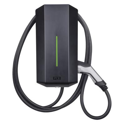 PCE eMobility Ladestation Typ 2 Mode 3 32A 22kW RFID, Schlüsselschalter (Typ 2, 32 A, 22 kW) (353419P)