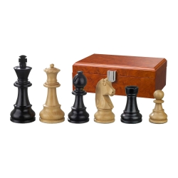 Chess - Schachfiguren - Ludwig XIV - Holz - Staunton - Königshöhe 78 mm 241998