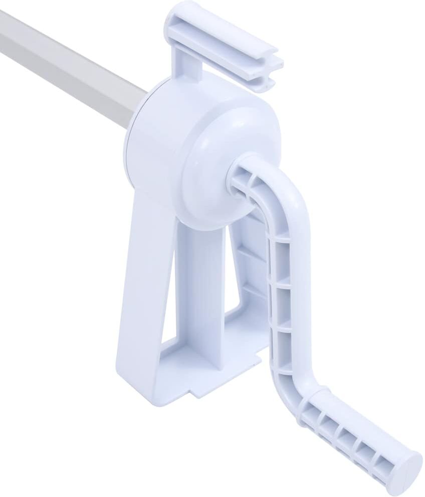 vidaXL Rouleau de couverture de piscine avec base en plastique
