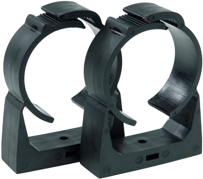 Alphacool AGB Universal Halterung Clip-On 50mm - Schwarz 2 St&uuml;ck