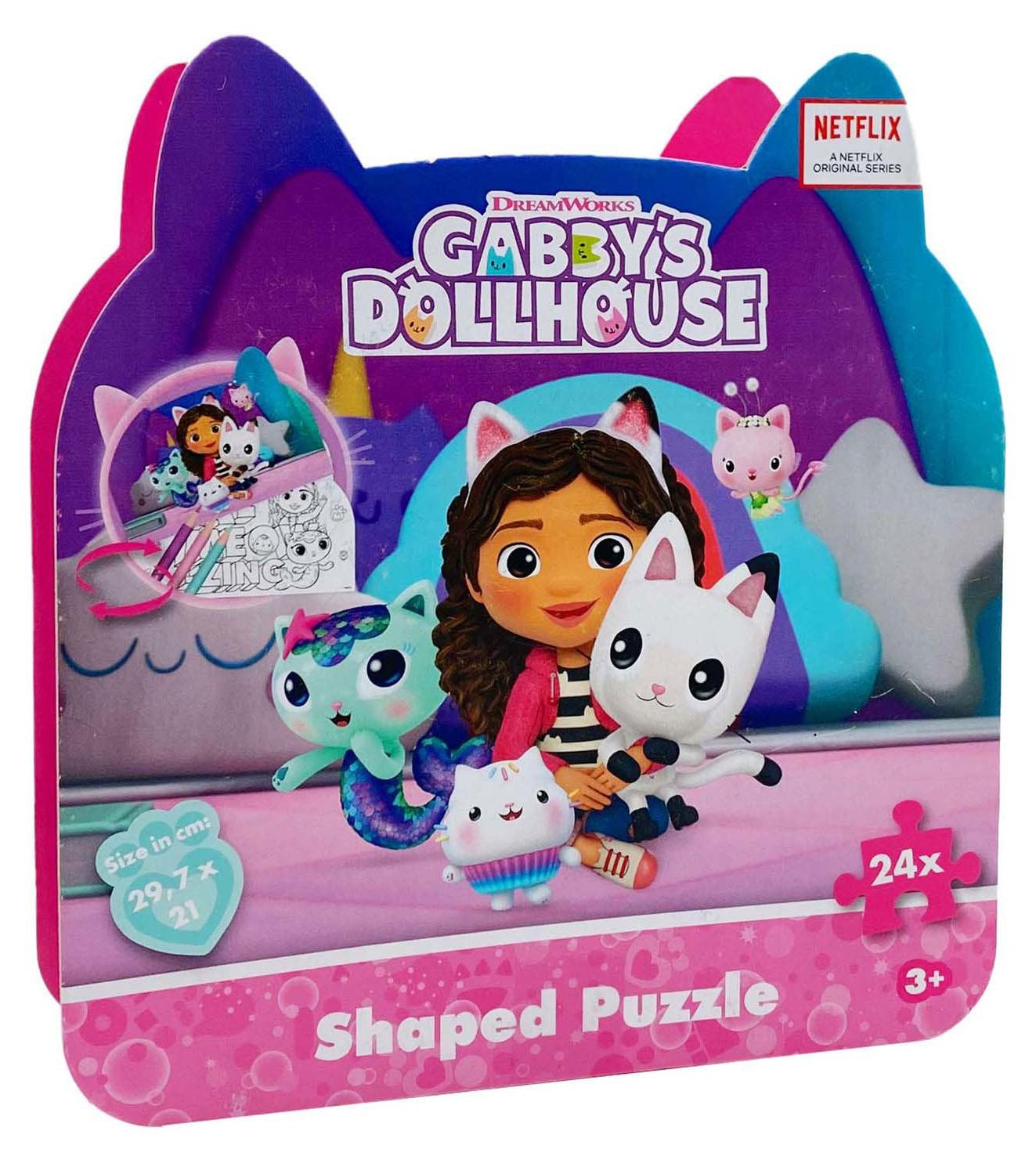 Speelgoedland Gabby's Poppenhuis-puzzel, 24 stukjes