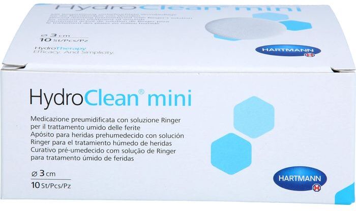 Paul Hartmann AG HYDROCLEAN mini Kompressen 3 cm rund steril 10 St.