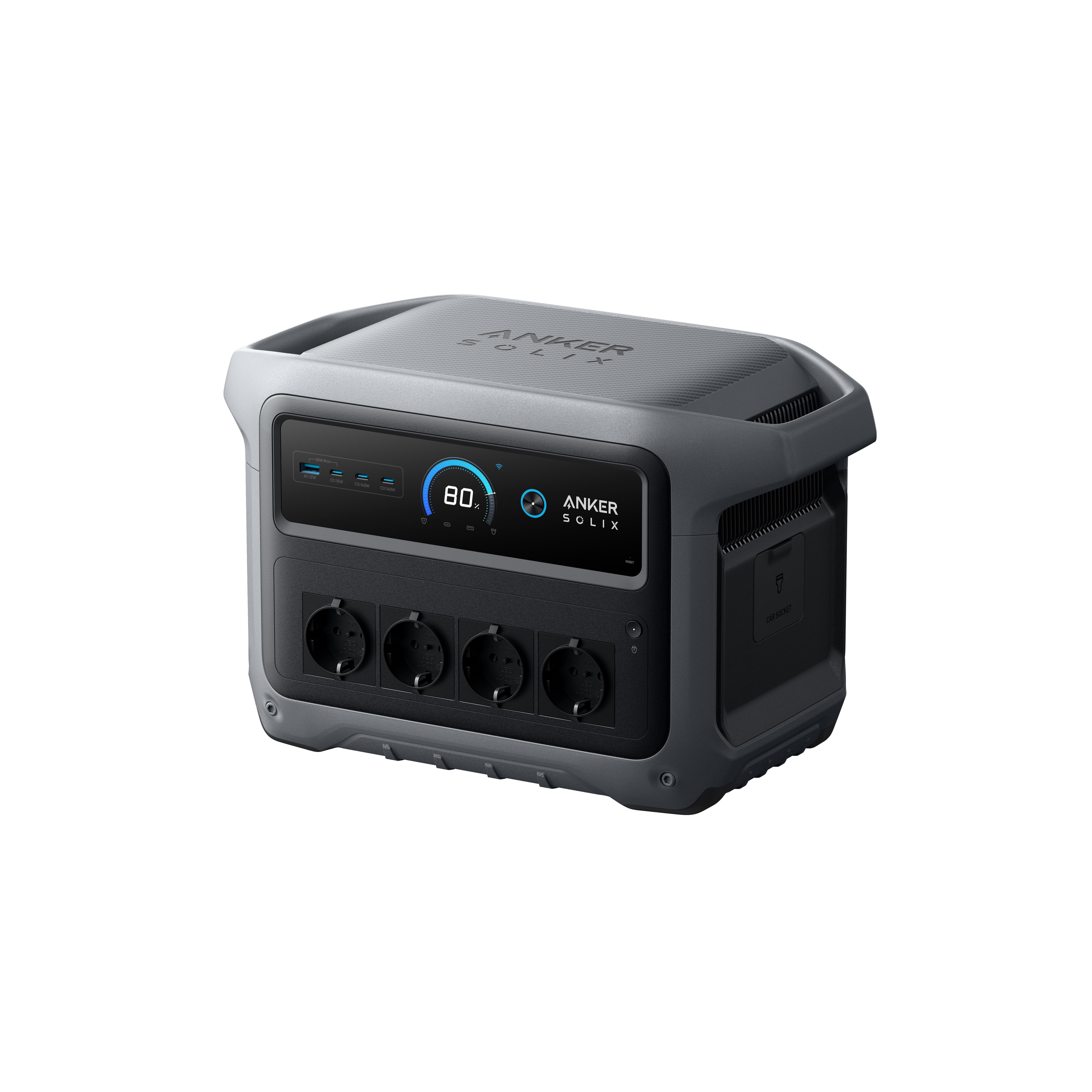 Anker SOLIX C1000X Gen2 tragbare Powerstation portable (0% MwSt. gem. § 12 Abs. 3 UStG) A17633A1
