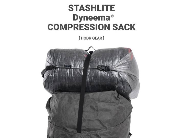 [HODRGEAR] Sac de compression Dyneema pour le rangement de sacs de couchage, sac de rangement DCF imperméable à rabat, équipement de camping ultraléger