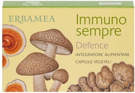 ERBAMEA Srl Erbamea - Immunosempre Defence 24 Capsule Vegetali - Integratore Difese Immunitarie