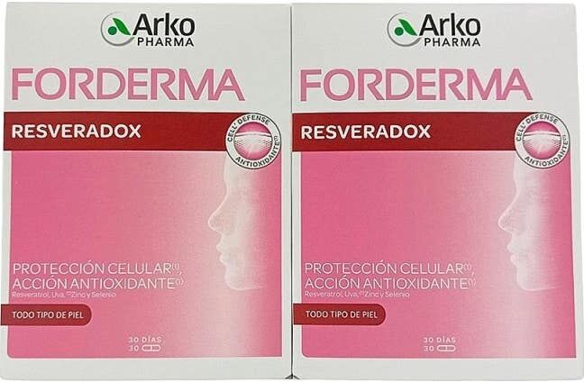 Arkopharma Forderma Resveradox 2x30caps