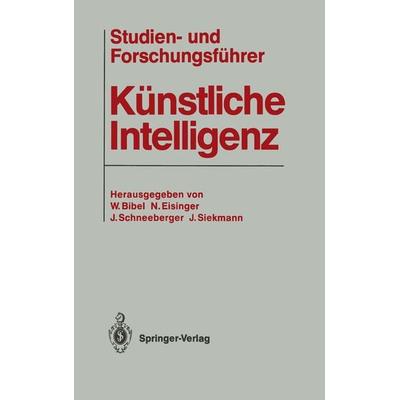 Studien- und Forschungsführer Künstliche Intelligenz, Taschenbuch von , Springer Berlin, 978-3-540-18309-9