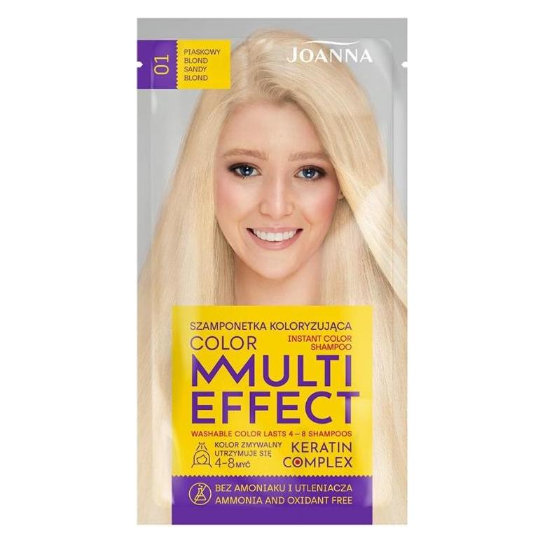 Joanna Multi Effect Hair Dye Tint 01 Sandblond 35g (Sandblond) (41937256)