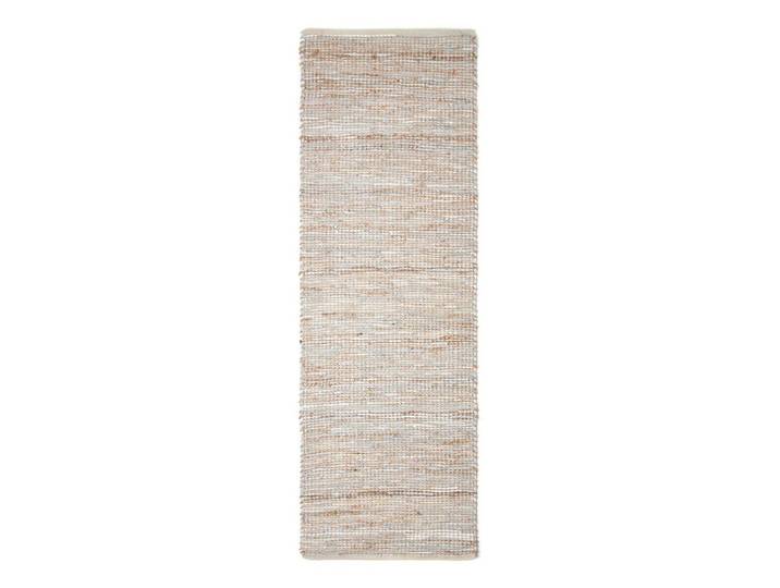 TEPPICHLÄUFER Madras, Leder & Hanf 66/200 cm