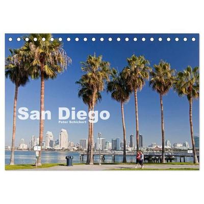 San Diego (Tischkalender 2027 DIN A5 quer), CALVENDO Monatskalender