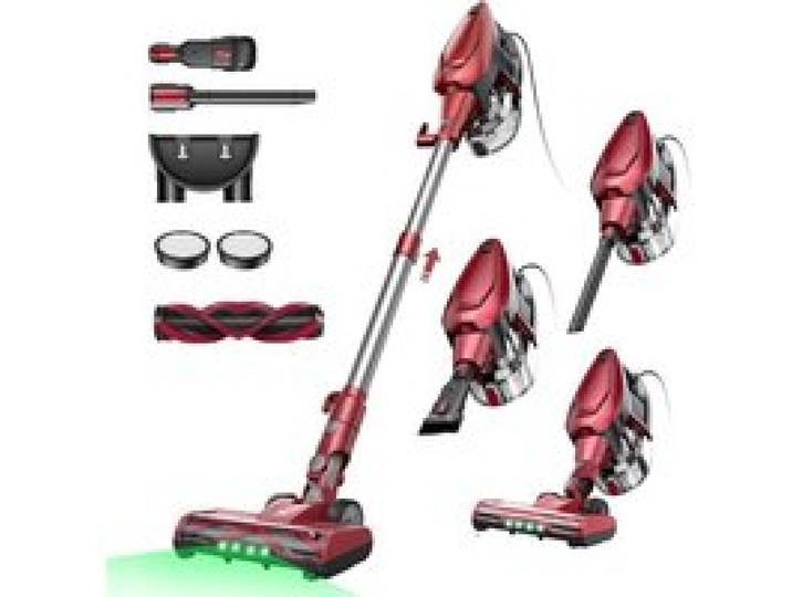 C9 Aspirateur Balai Avec Fil 70KPa Câble 7M Puissant Pour Sols Tapis et Nettoyage Domestique