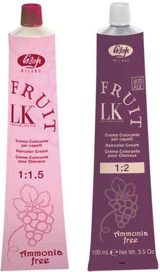 100ml Lisap LK Fruit Haircolor Cream