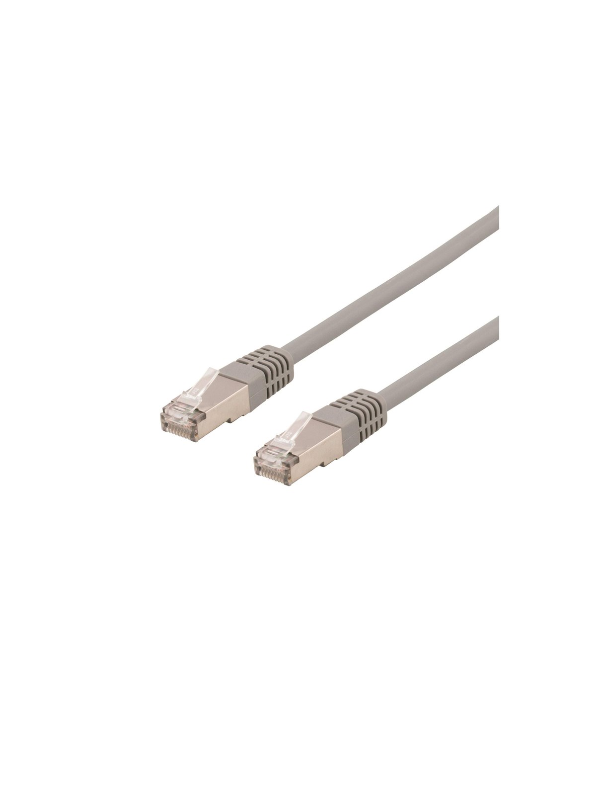 Deltaco STP-60AU - patch cable - 50 cm - grey - Grau - 0.5m