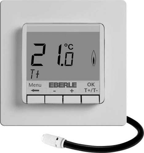 Eberle 527 8174 55 100 FITnp 3L Raumthermostat Unterputz Heizen, Raumtemperatur mit Bodenlimiter 1St.