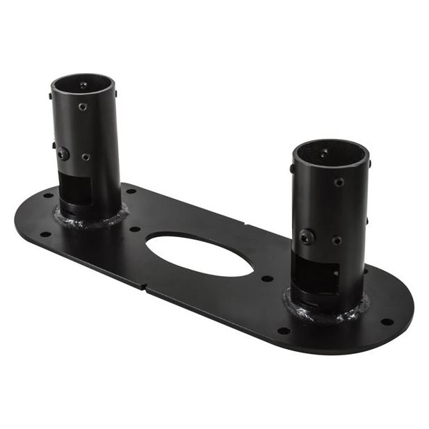 b-tech Twin Pole Floor Celling Mount (Boden, Decke) (BT7807/B)